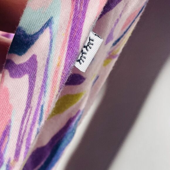 Little Sleepies Pink Marble Swirl Zippy 3-6 Month Girls OOS HTF Bamboo - Picture 4 of 6